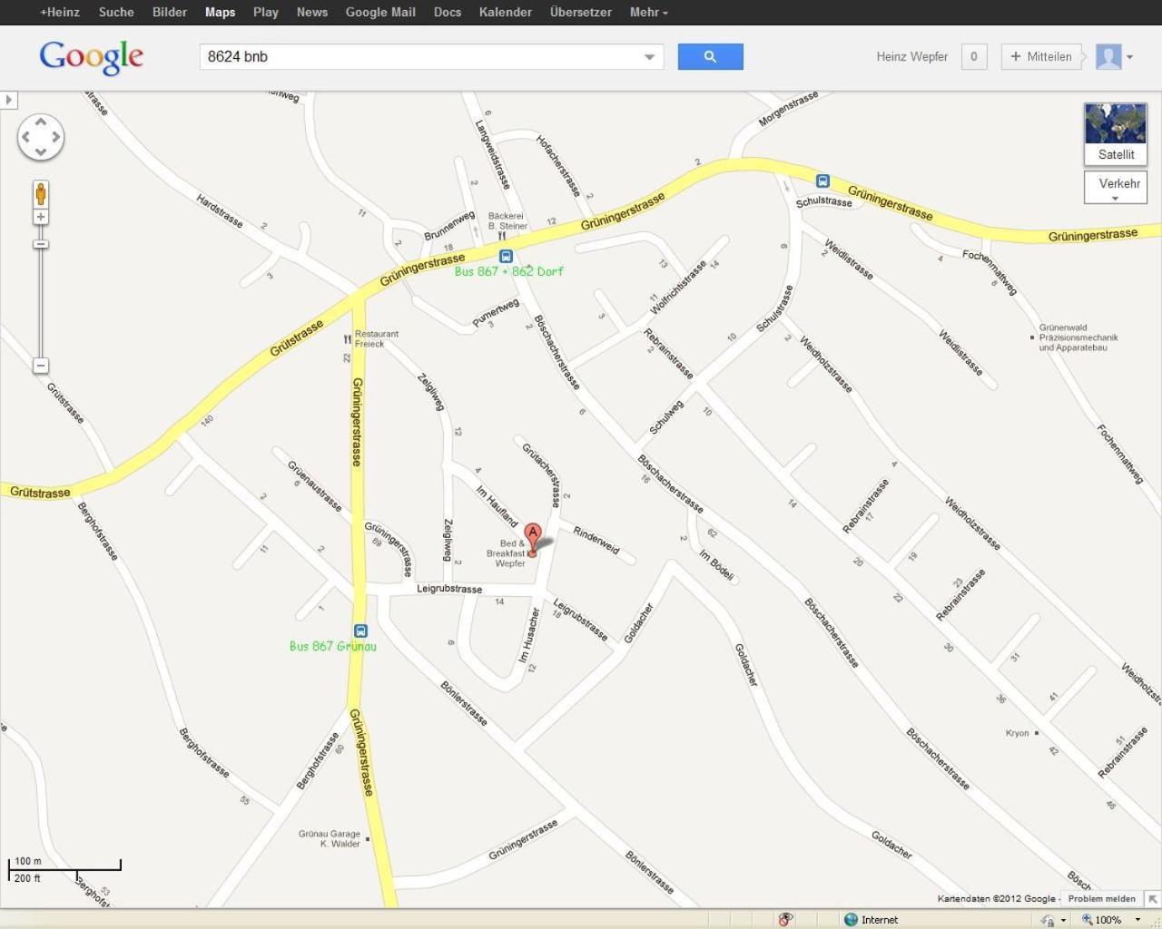 גרוט Bed & Breakfast Wepfer מראה חיצוני תמונה